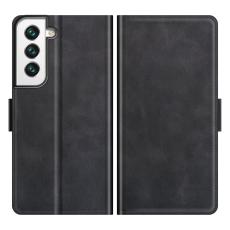  Samsung Galaxy S22 Plus Fodral Med Magnetisk St&auml;ngning Svart