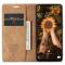 CASEME CASEME Samsung Galaxy A23 5G Fodral Flip Läder Brun