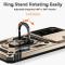  Samsung Galaxy S25 Plus Skal Hybrid Ring CamShield Guld