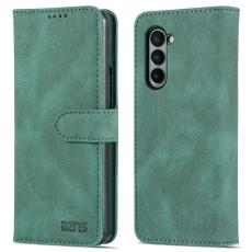 AZNS AZNS Galaxy Z Fold 5 Fodral L&auml;der Gr&ouml;n