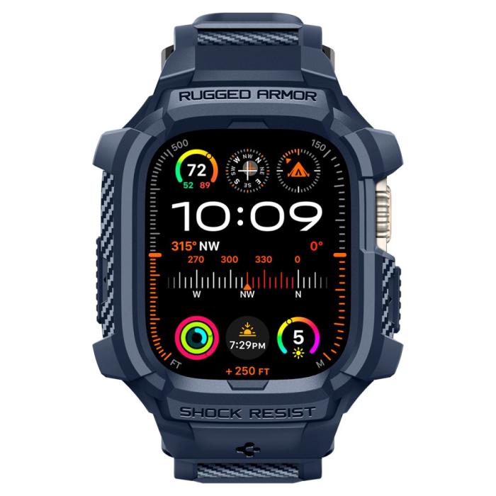Bild 2, Spigen Spigen Apple Watch Ultra 49 mm Skal/Armband Rugged Armor 'Pro'