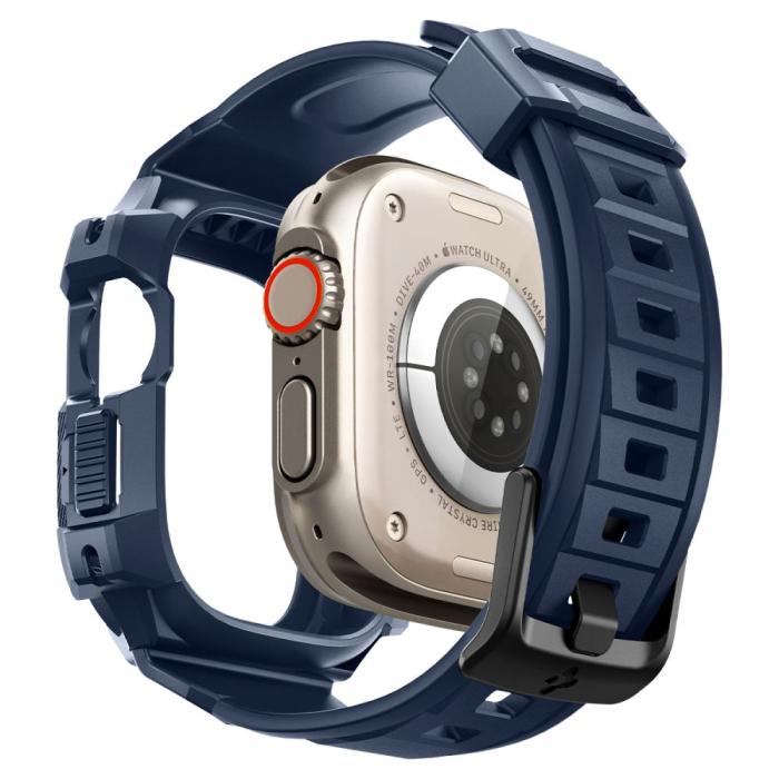 Bild 3, Spigen Spigen Apple Watch Ultra 49 mm Skal/Armband Rugged Armor 'Pro'