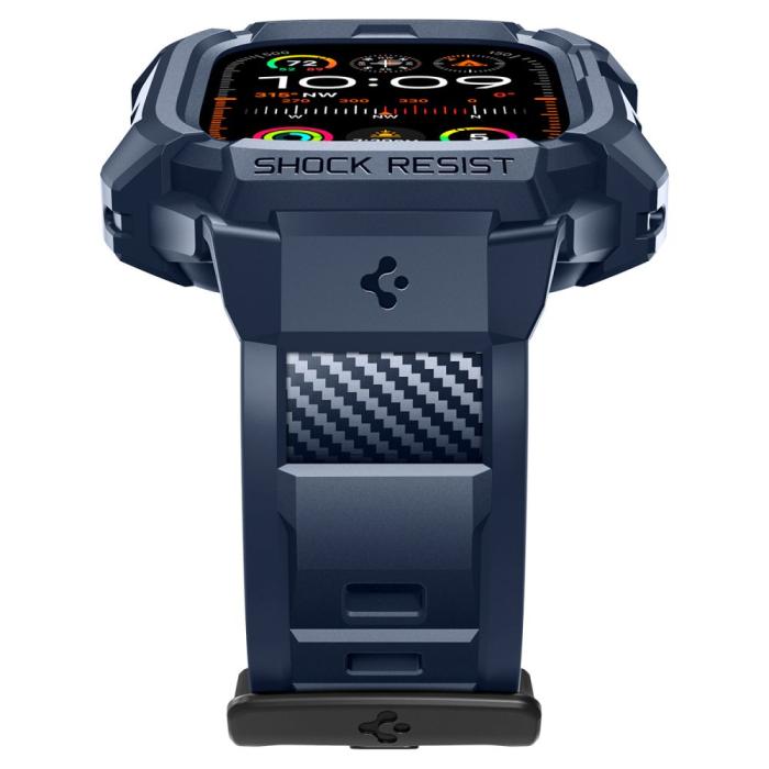 Bild 4, Spigen Spigen Apple Watch Ultra 49 mm Skal/Armband Rugged Armor 'Pro'