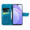  Xiaomi Redmi 9T - Butterfly Läder Fodral - Blå