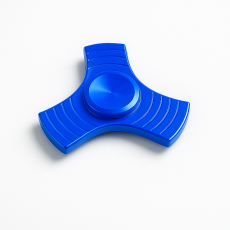  Fidget Spinner Trio Metal - Metallic Bl&aring;