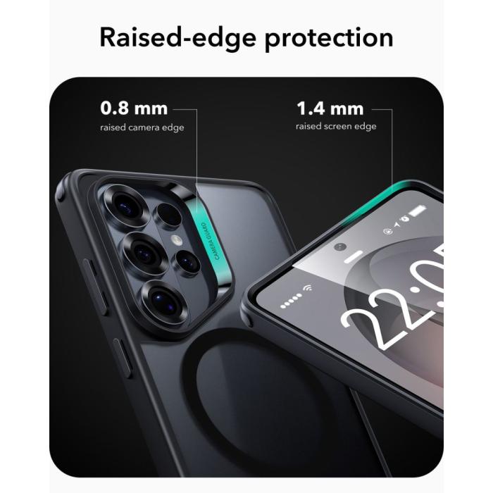Bild 3, ESR ESR Samsung Galaxy S26 Ultra Skal MagSafe Classic Hybrid Frosted Black