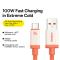 BASEUS Baseus 1m 100W PD USB-C Kabel Snabbladdning