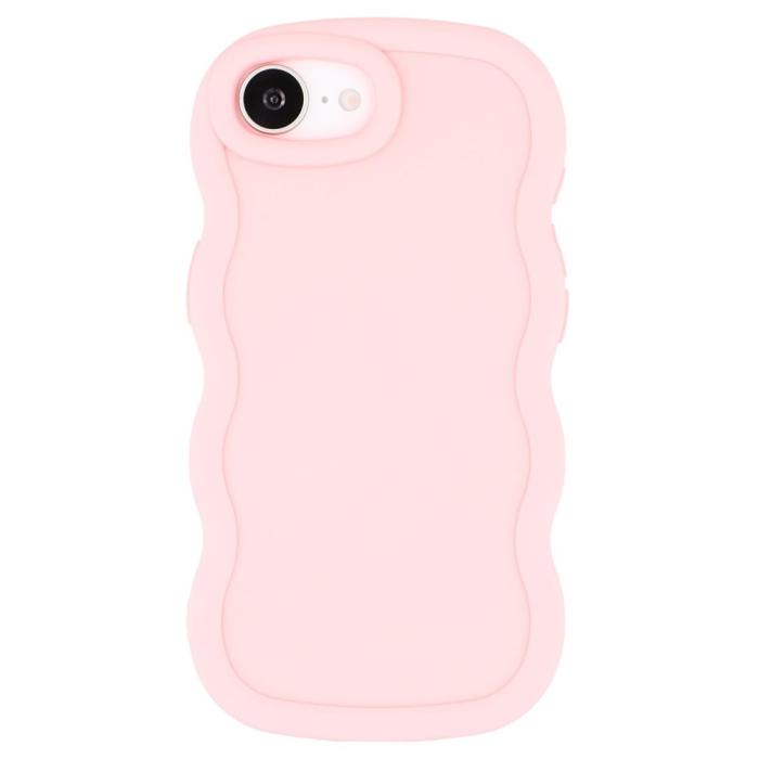Bild 3,  iPhone 17e / 16e Mobilskal Wavy Ljus Rosa