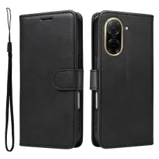  Xiaomi Redmi A5 Fodral L&auml;der Svart