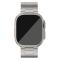  Apple Watch 42/44/45/46/49 mm Klockarmband Metall Silver