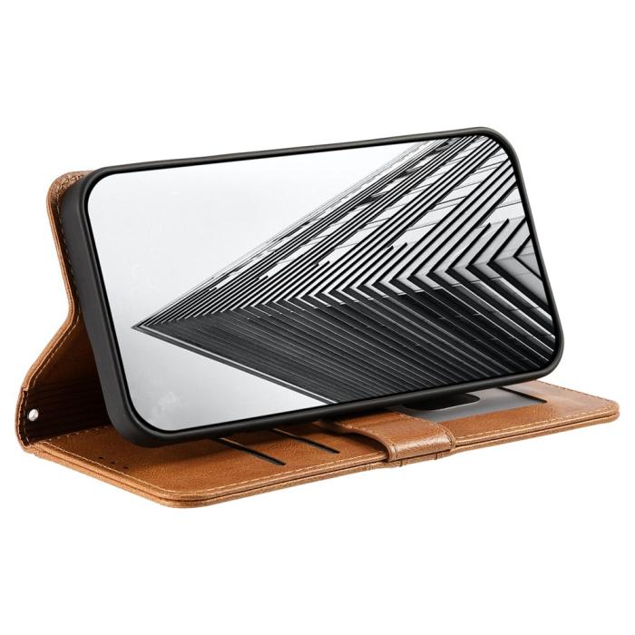 Bild 3,  Samsung Galaxy A27 Fodral Läder Brun