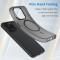  iPhone 16 Pro Max Skal MagSafe Slim Matt Svart