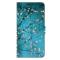 Samsung Galaxy S25 Fodral Läder Peach Blossom