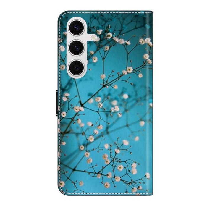 Bild 6,  Samsung Galaxy S25 Fodral Läder Peach Blossom
