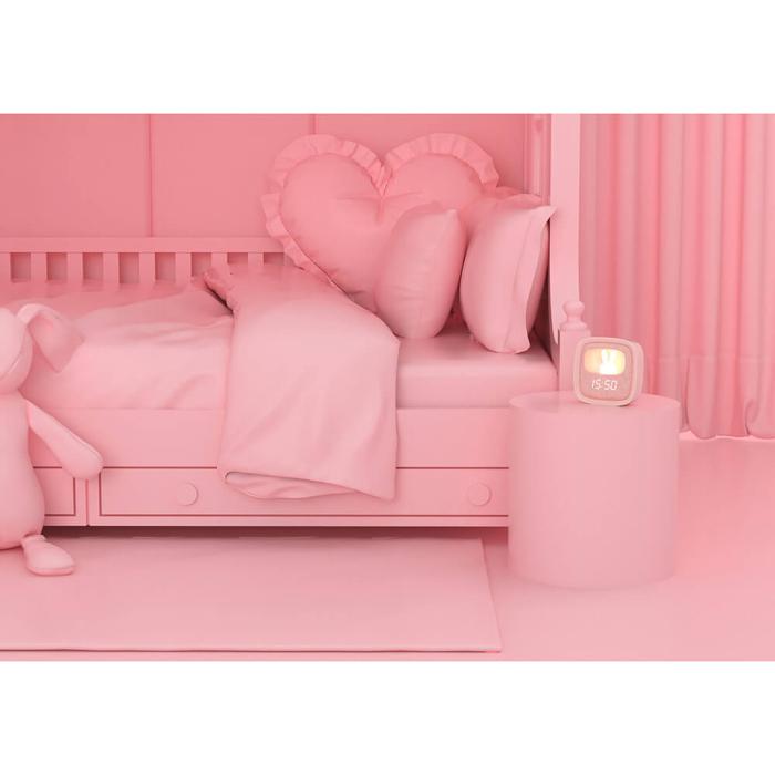 Bild 7, Mobility On Board MOB Väckarklocka med Ljus Billy Clock Rosa