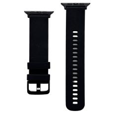  Apple Watch 42/41/40/38 mm Armband Silikon Svart