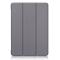  iPad Air 2026-2020 Fodral Tri-Fold Litchi Grå