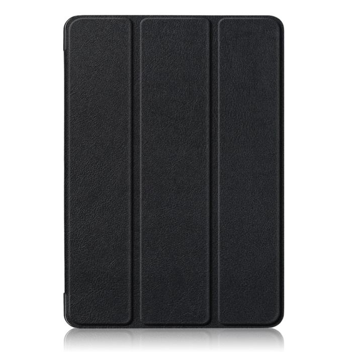 Bild 2,  iPad Air 2026-2020 Fodral Tri-Fold Litchi Svart