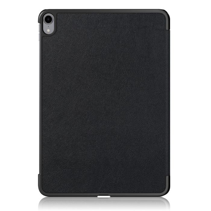 Bild 3,  iPad Air 2026-2020 Fodral Tri-Fold Litchi Svart