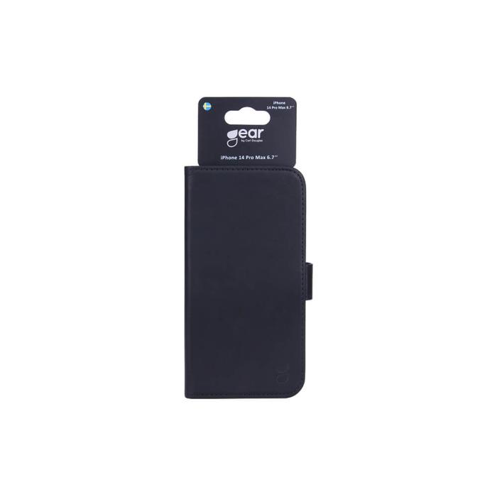 Bild 2, Gear GEAR iPhone 14 Pro Max Fodral Läder Svart