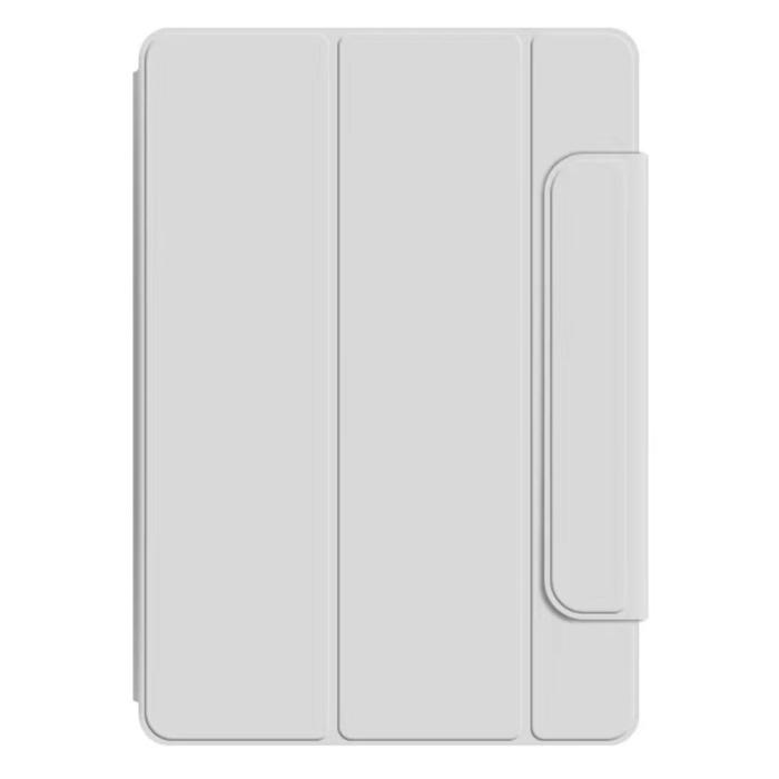 Bild 3,  Google Pixel Tablet Fodral 2in1 Magnet Tri-Fold Vit