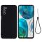  Motorola Moto G52/G82 Skal Liquid Silikon Svart