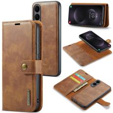 DG.MING DG.MING Galaxy S25 Edge 2in1 Magnet Fodral / Skal Brun