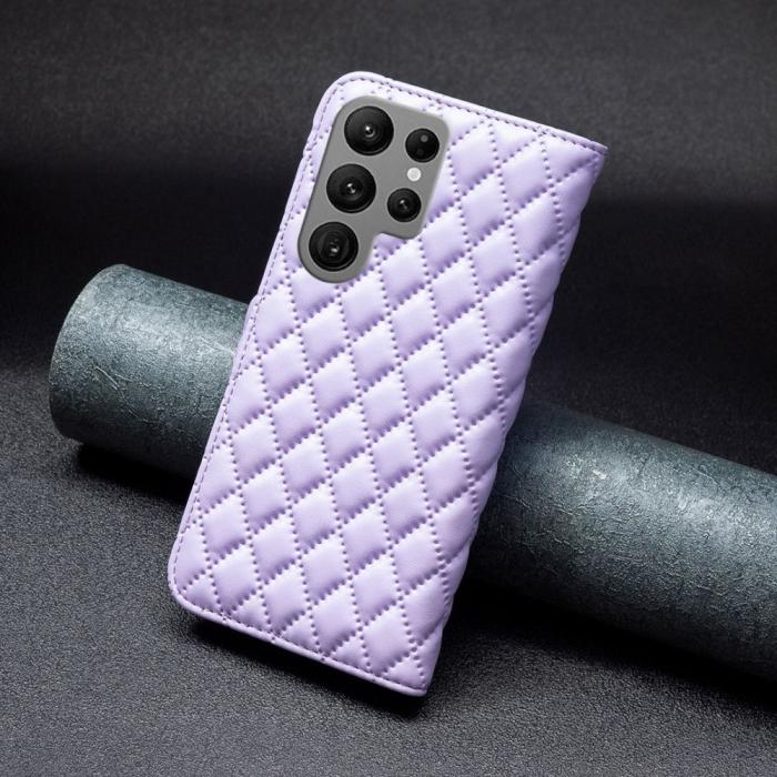 Bild 5,  Samsung Galaxy S23 Ultra Fodral Diamond Textur Lila