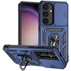  Samsung Galaxy S25 Plus Skal Hybrid Ring CamShield Bl&aring;
