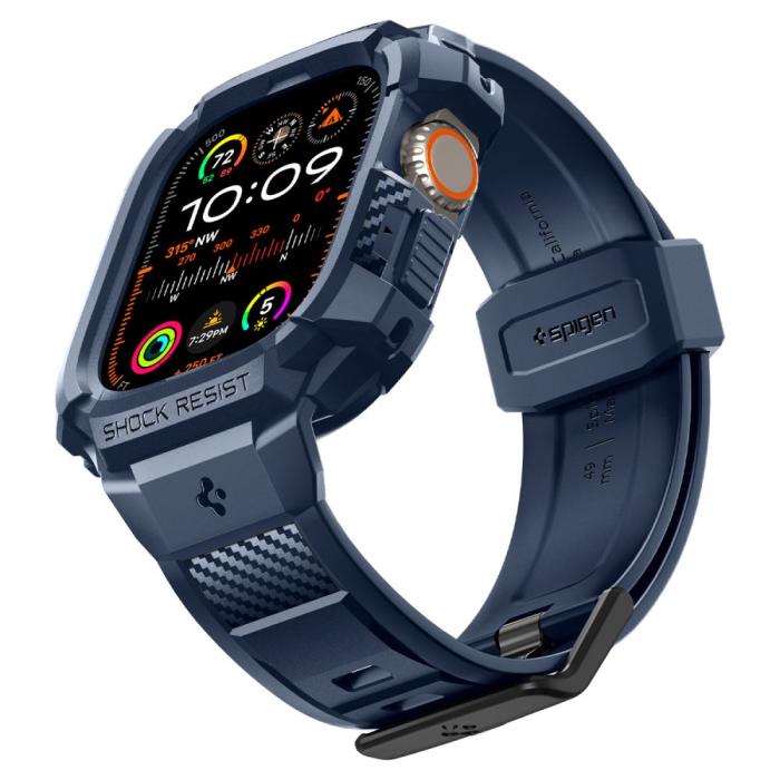 Bild 6, Spigen Spigen Apple Watch Ultra 49 mm Skal/Armband Rugged Armor 'Pro'