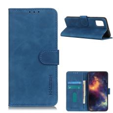 KHAZNEH Xiaomi Redmi 9T - KHAZNEH Retro L&auml;der Fodral - Bl&aring;