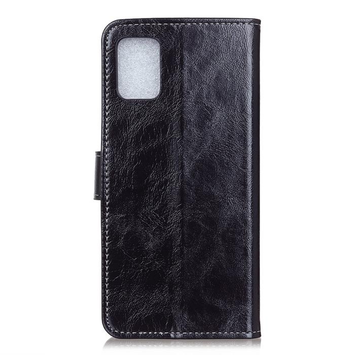 Bild 2,  Xiaomi Redmi 9T - Retro Textur Fodral - Svart