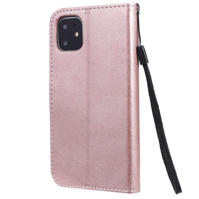 Bild 3,  iPhone 11 - Plånboksfodral - Roséguld