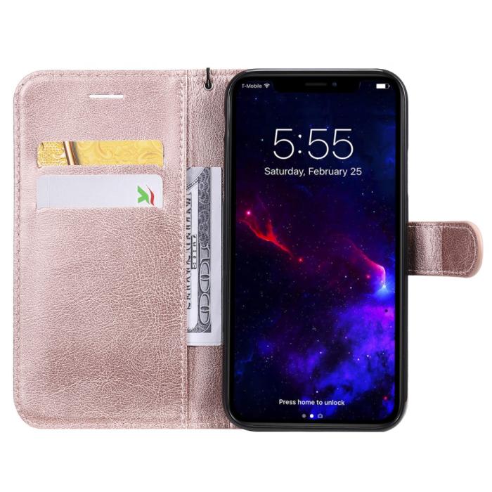 Bild 4,  iPhone 11 - Plånboksfodral - Roséguld