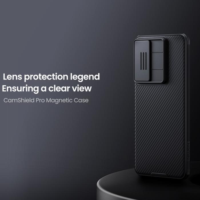 Bild 5, NILLKIN NILLKIN Galaxy S25 Edge Skal MagSafe CamShield Pro Svart