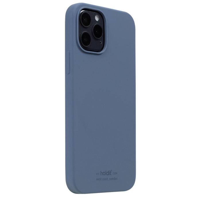 Bild 2, holdit holdit iPhone 12/12 Pro Mobilskal Silikon Pacific Blue