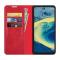  Nokia XR20 Fodral Skin Touch Flip Läder Röd