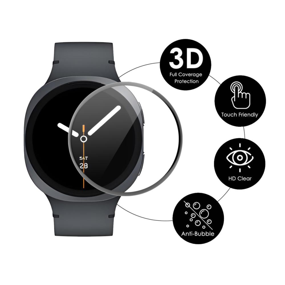 ENKAY ENKAY Samsung Galaxy Watch 8 40 mm Skärmskydd Heltäckande