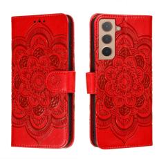  Samsung Galaxy S22 Fodral Sun Mandala L&auml;der R&ouml;d
