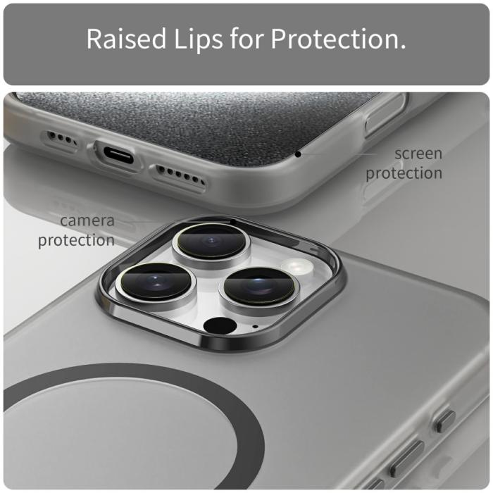 Bild 6,  iPhone 16 Pro Max Skal MagSafe Slim Matt Svart