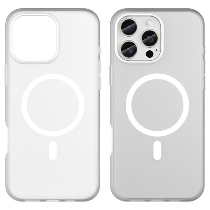 Bild 2,  iPhone 16 Pro Max Skal MagSafe Slim Matt Vit