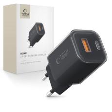 Tech-Protect Tech-Protect 33W V&auml;ggladdare PD QC USB-C / USB-A Svart