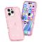  iPhone 16 Pro Skal Glitter Rosa
