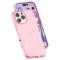  iPhone 16 Pro Skal Glitter Rosa