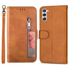  Samsung Galaxy S23 Plus Fodral Multifunktionell Brun