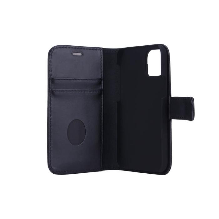 Bild 3, Radicover Radicover iPhone 12 Mini Mobilfodral 2in1 Äkta Läder Svart