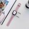  Apple Watch 42/41/40/38 mm Armband Silikon Rosa