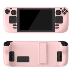  Skyddande Skal Till Steam Deck / OLED Med Kickstand Rosa