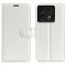  Xiaomi 14T Pro Fodral Litchi Läder Vit