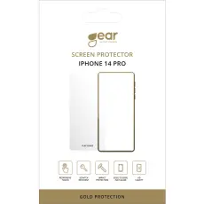 Gear GEAR iPhone 14 Pro Sk&auml;rmskydd 2.5D Helt&auml;ckande H&auml;rdat Glas